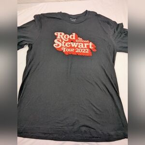 Rod Stewart Vintage 2022 Concert Merch Long Sleeve Tshirt Size Large